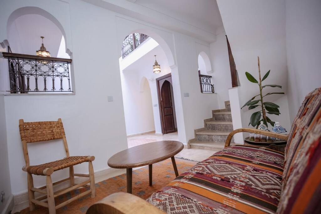 Paisible Riad Privatif Au Coeur De Marrakech Marrakesh Exterior photo